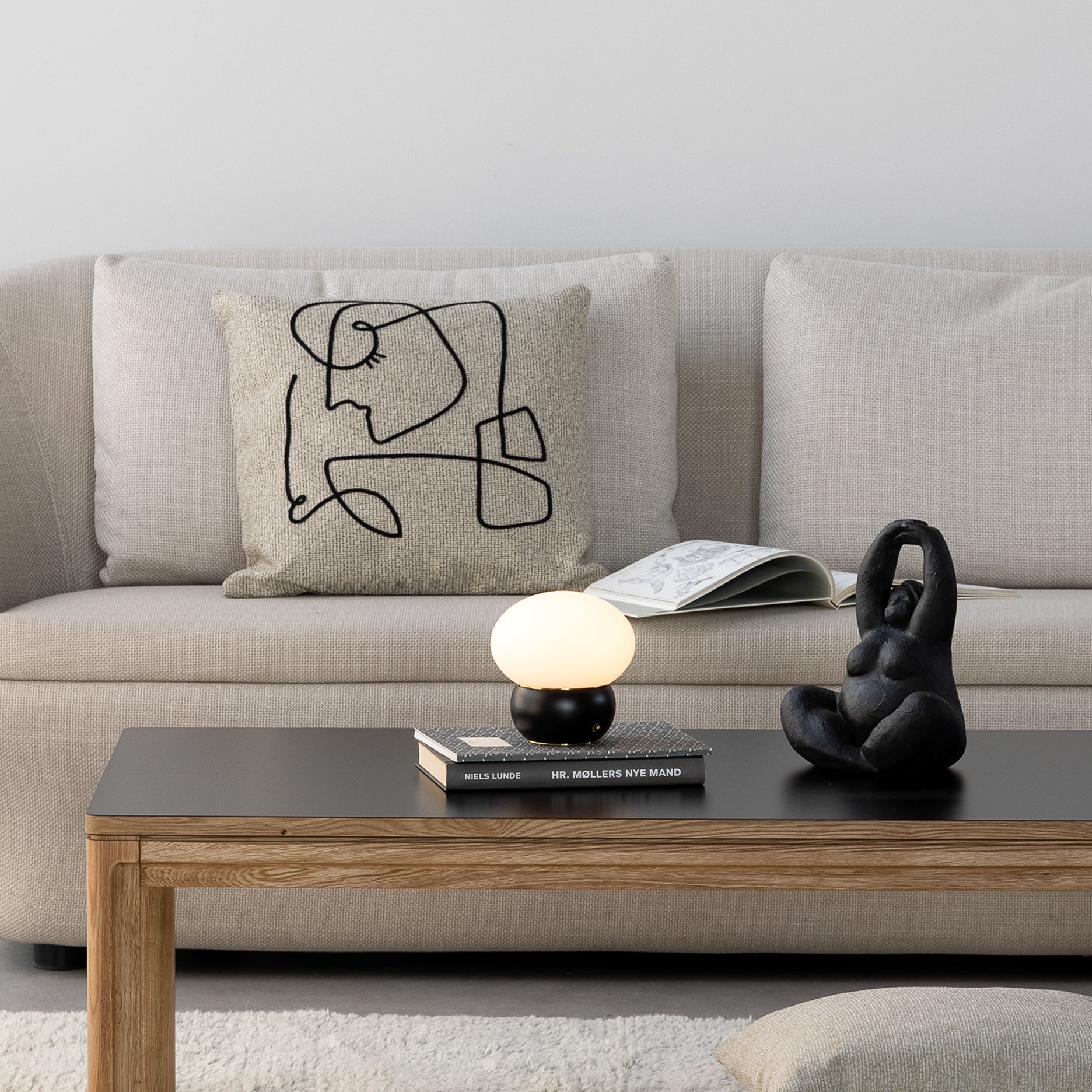 Cocoon LED bordlampe